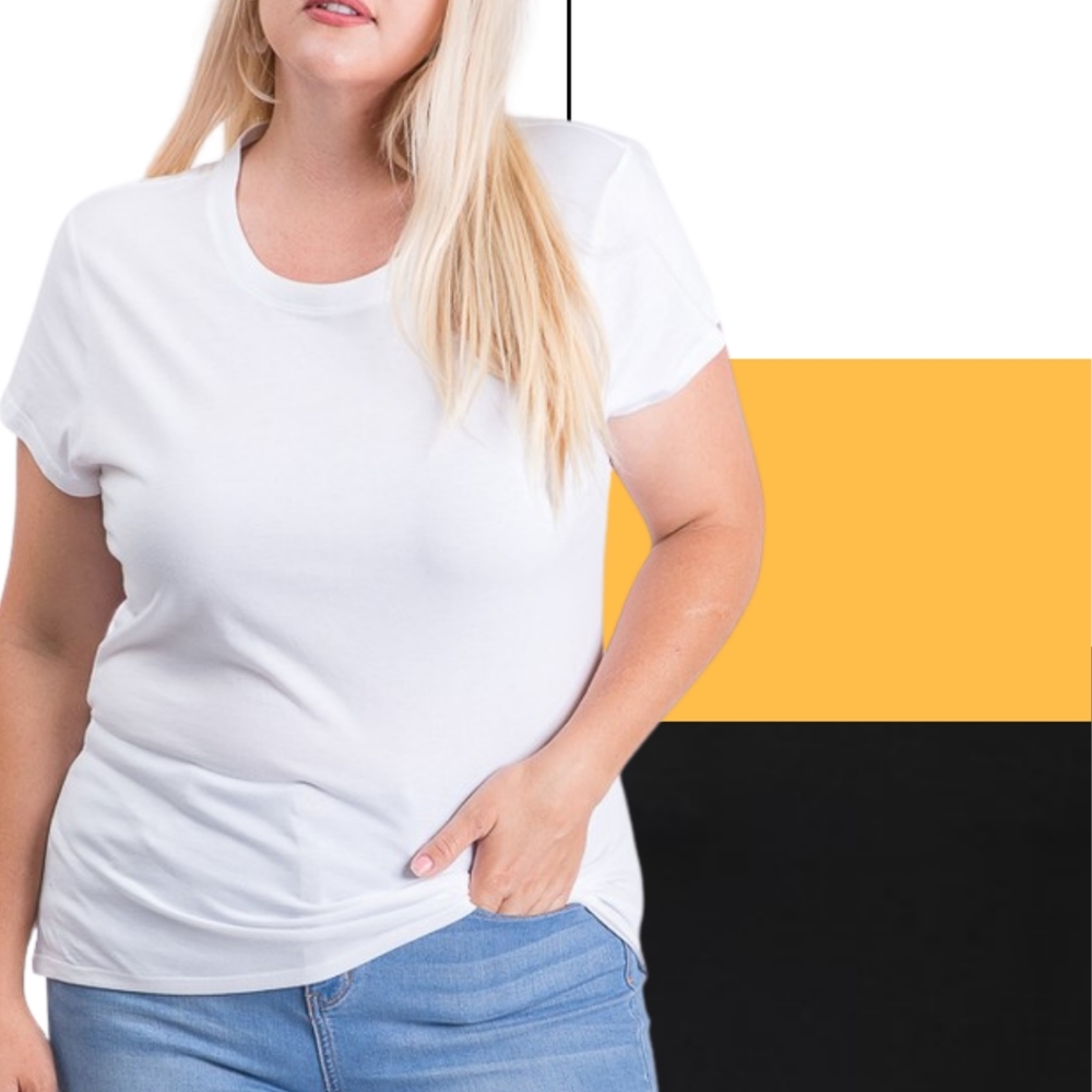 Bundle of 3 Colors! Basic Short Sleeve Tees